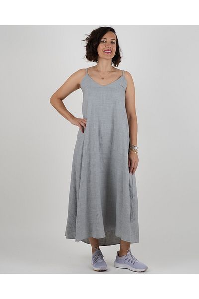 Parla Sports Dress with Rope Strap Gray
