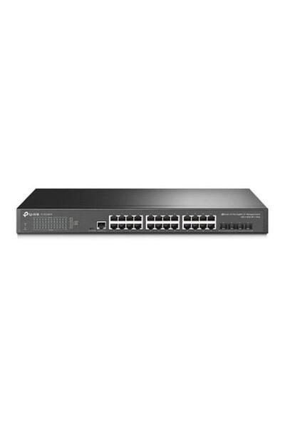 TP-LINK محول شبكة جيجابت 24 منفذًا TL-SG3428X مع 4 منافذ SFP بسرعة 10 جيجابت ...