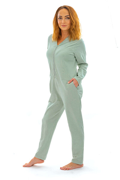 dendy Salopetă lungă de pijama pentru femei, culoarea Mint, 110/M