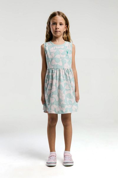 U.S. Polo Assn. U.S. Polo Assn. Girl's 100% Cotton Dress