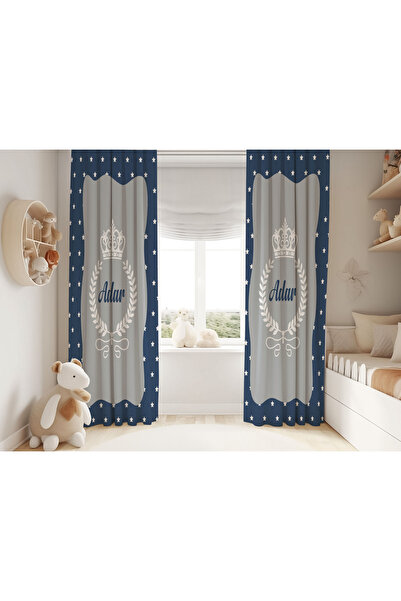 Şen Dekorasyon İSİMLİ KRALTACI ÇOCUK FON PERDE