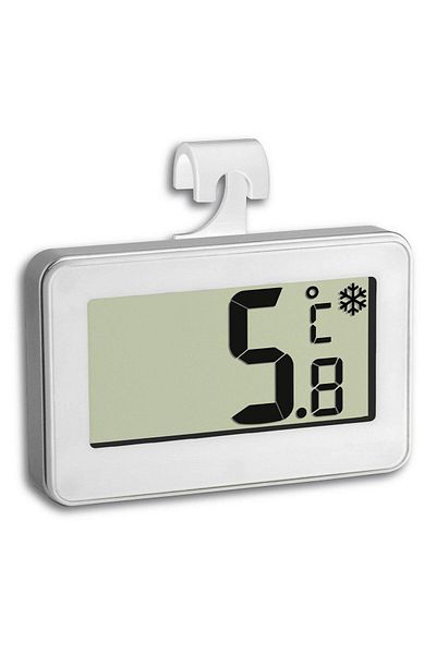 TFA Digital refrigerator thermometer TFA 30.2028.02, magnetic holder
