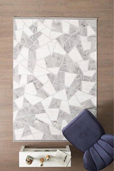 Red Halı Modern Tasarımlı Polyester Saçaklı Siyah Pamuk Halı Salon Oturma Oda...