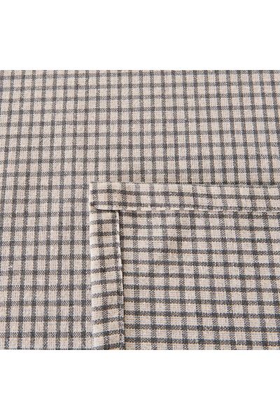 MATMEL Gingham Tablecloth - Gray - 140X200 cm