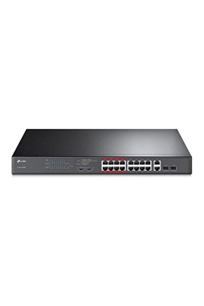 TP-LINK 16-Port 192W Full Poe Tl-Sl1218Mp 10/100 2-Port Gigabit 2X-Sfp Poe Switch