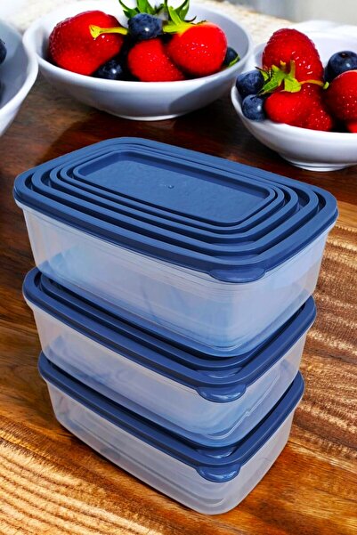 SWENCRAFT West Home Luxury 15 Pieces Food Storage Box Rectangular Food Container That Can Be Used in Dipfrized and Microwave