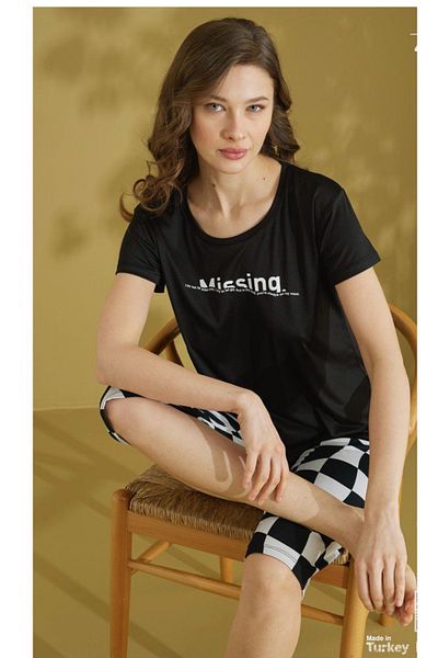 Ladnie iç giyim Comfortable Capri Pjs Set