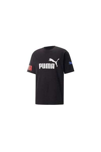Puma Tricou Power Colorblock Puma Black-War