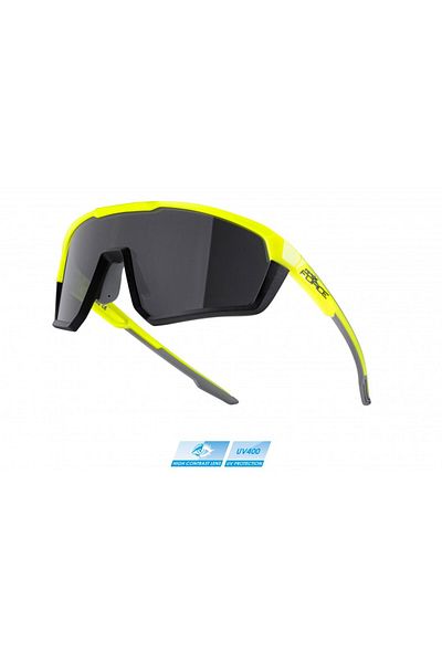 Force Apex Glasses - Black Contrast Fluo/Black