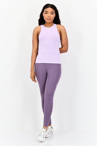 adidas Women Sportswear Fit Sleeveless Training Tank Top, Purple