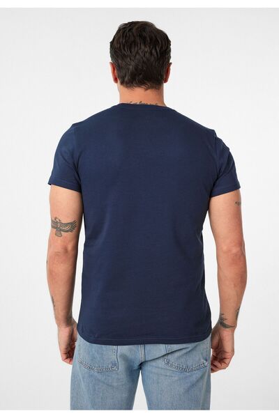 Williot Ανδρικό μπλουζάκι Ignacio με κανονική εφαρμογή με λεπτομέρεια κεντήματος 2 τεμαχίων