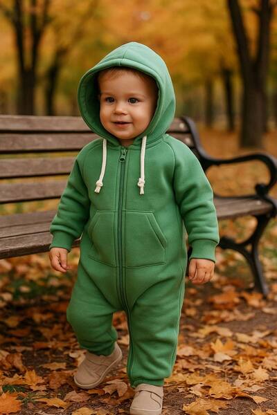 WOWOKİDS 3'İP ŞARDONLU+PAMUKLU ASTARLI KIŞLIK TULUM