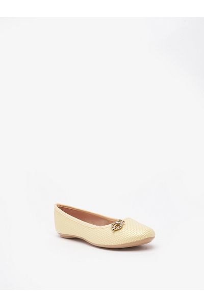 Molekinha Girls Ballerinas Yellow | Made In Brazil