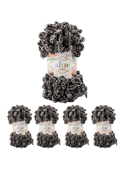 Alize Puffy 5 pcs of original Turkish Aliza puffy Color wool yarn