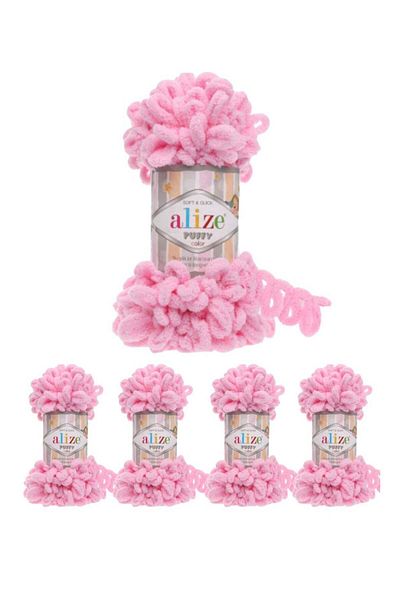 Alize Puffy 5 pcs of original Turkish Aliza puffy wool yarn