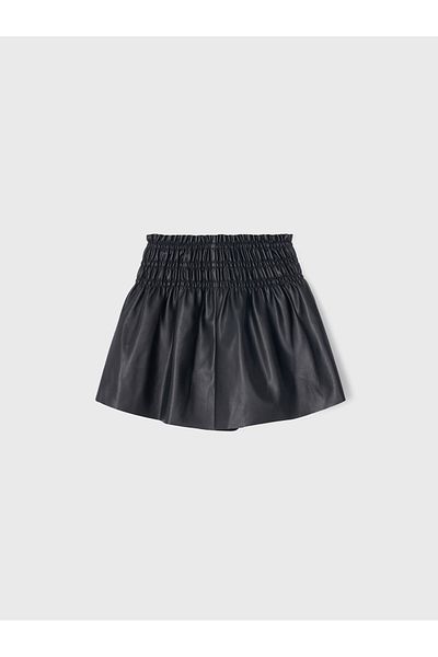 MAYORAL Pantaloni scurți din piele ecologică pentru fete mayoral 4950 negri