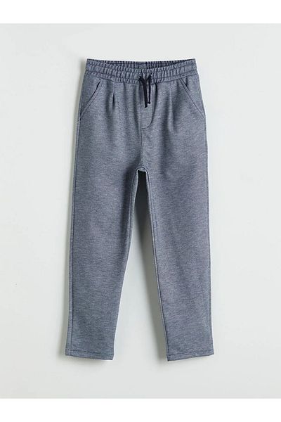 LC Waikiki Lcw Kids Indigo Buy Elastic Waist Boys' Trousers