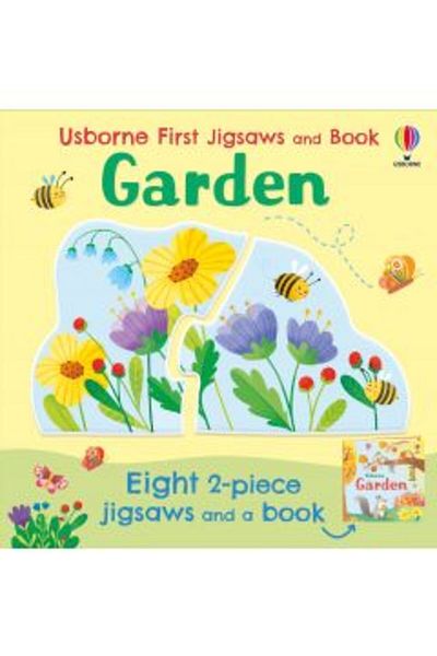 Usborne Primele puzzle-uri: Grădină