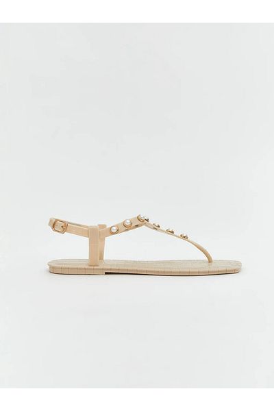 LC Waikiki Lcw Steps Women's Stone Flip Flops