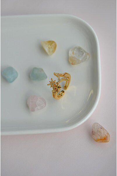 Sacce Scarves&Accessories Kutup Yıldızlı Ayarlanabilir Yüzük