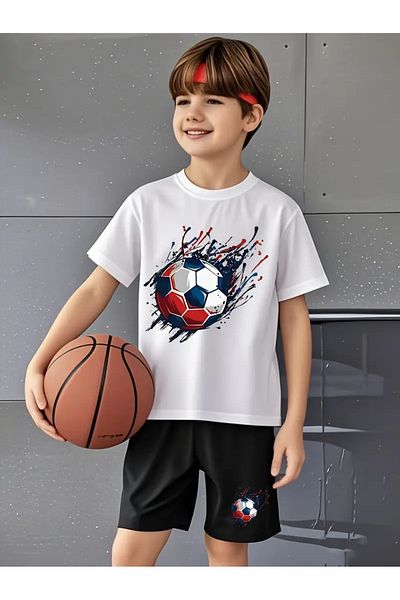 Cevval Children's T-Shirt and Pocket Shorts Set