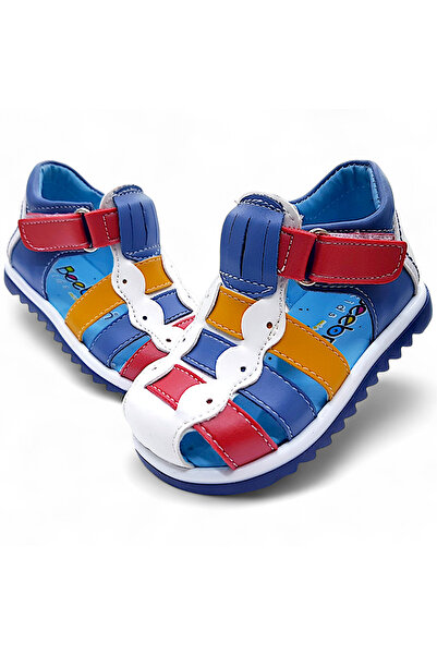 BEEBRON صنادل للأطفال الأولاد من Orthopedic First Step Eiagcm2406 باللون الأب...