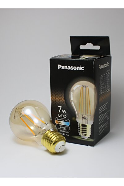 PANASONIC E27 FİLAMAN 2000K GOLD SICAK SARI IŞIK AMPUL