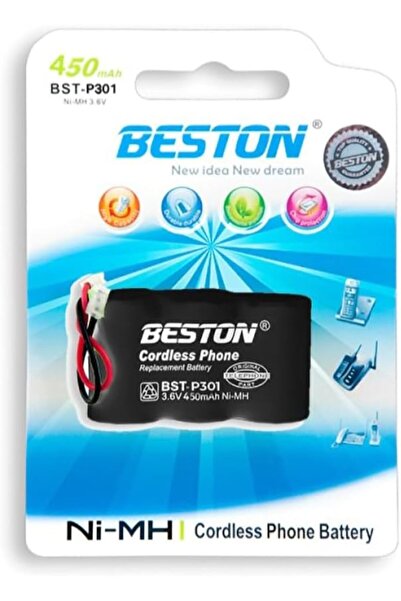 Beston بطارية هاتف لاسلكي قابلة لإعادة الشحن 301