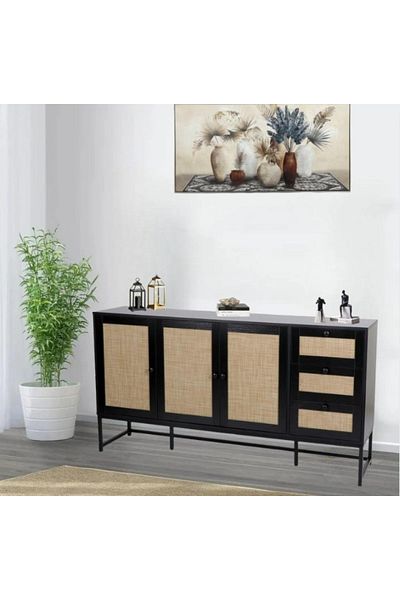 DECORA Stylish and modern buffet cabinet, 160 cm.