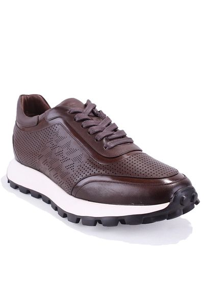 DAGOSTER Dma78-24210 Brown Orthopedic Daily Sports Men's Leather Shoes