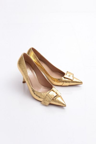 DGN 8005 Pantofi cu toc cu cataramă