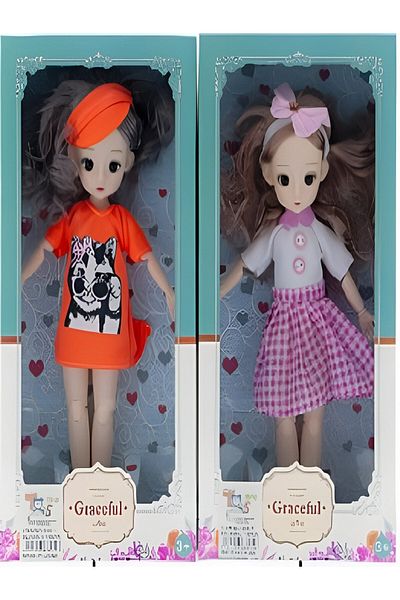 rexa Toys for Girls Doll With Fashion Clothing Vinyl Plastic Pretty Girl Doll Birthday Gift for G
