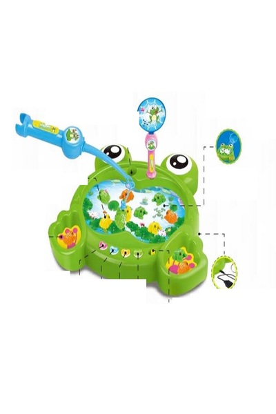 rexa لعبة صيد كهربائية جديدة ومضحكة ترويجية، لعبة صيد مزدوجة الدوران