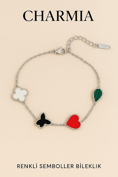 materialist “Charmia: Colorful Symbols Bracelet”