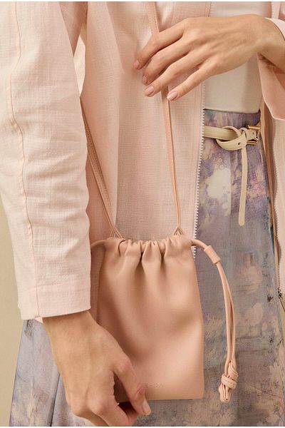 HEQA Mini Pouch Bag Dust Pink