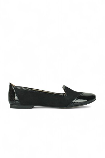 Fitbas 782201 085 Γυναικείες μπαλαρίνες μαύρες μεγάλου και μικρού μεγέθους