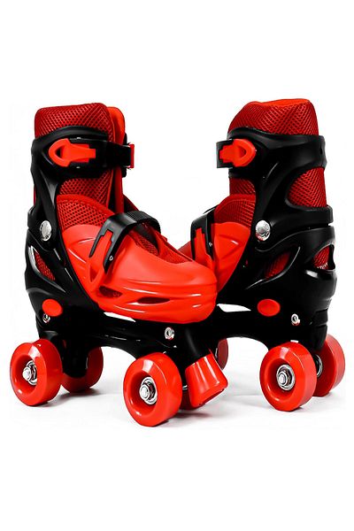 rexa Adjustable Roller Skates Size 30-34, Mesh Design, Roller Skates For Boys and Girls