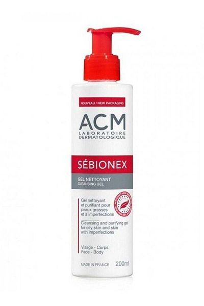 ACM Sebionex Cleansing Gel for Oily Skin and Blemishes - 200ml