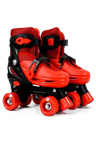 rexa Adjustable Roller Skates Size 30-34, Mesh Design, Roller Skates For Boys and Girls