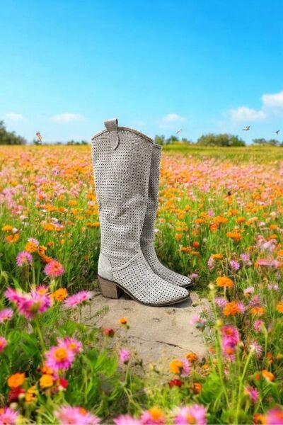 Fitbas 411802 327 Kadın Ten Büyük & Küçük Numara Yazlık Çizme