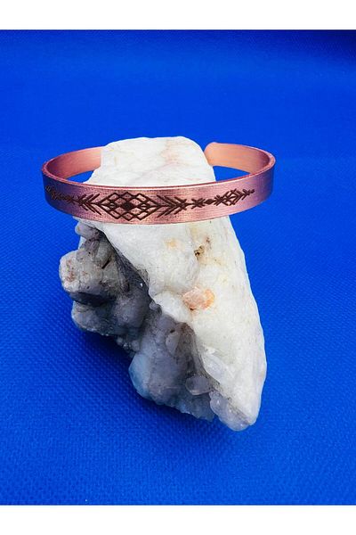 GÜMÜŞTEL EL SANATLARI 100% Original Copper Bracelet Unisex