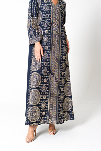 IKKXA Modern Embroidered Jalabiya