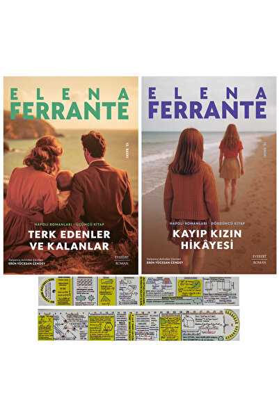 Everest Yayınları Napoli Romanları 3-4. Kitaplar Set Elena Ferrante / Terk Ed...