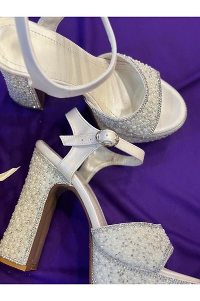 MİSS PARK MODA Pearl Bride Shoes