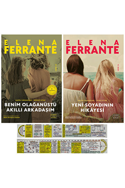 Everest Yayınları Elena Ferrante 2 Kitap Set / Benim Olağanüstü Akıllı Arkada...