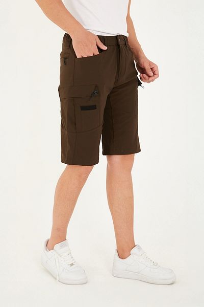 Bast10 Women Men Unisex Water Repellent Sports Lycra Summer Tactical Shorts - Regular Fit with 5 Pockets