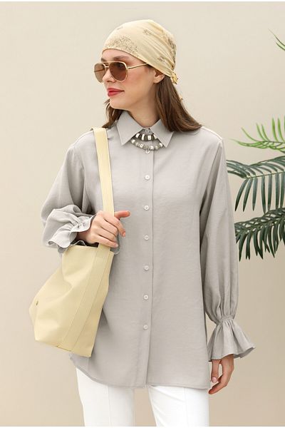 HEQA Leather Tote Bag Butter Yellow