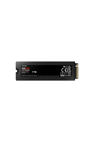 Samsung MZ-V9P1T0CW, 990 PRO, 1TB, 7450/6900, Gen4, NVMe PCIe M.2 2280, SSD (Soğutuculu) (Türkiye Di