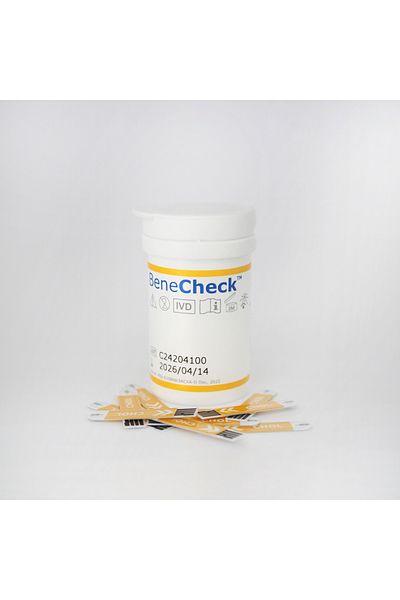 BeneCheck BK-C2 Total Cholestrol Test strips 10/Box