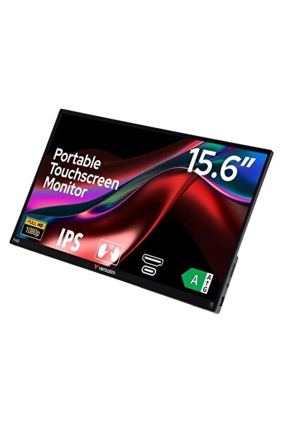 Verbatim 15.6" IPS DOKUNMATIK PMT-15 6MS HDMI-TYPEC TAŞINABİLİR MONİTÖR 1920X...